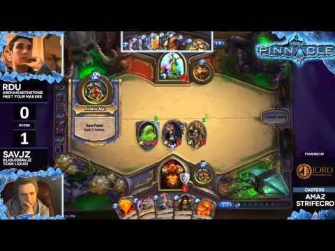 The Pinnacle Hearthstone - Group B - Rdu vs Savjz