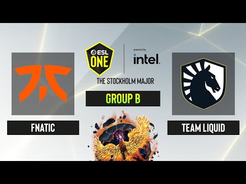Dota2 - Fnatic vs. Team Liquid - Game 1 - Group B - ESL One Stockholm 2022