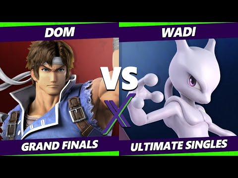 S@X 403 Online GRAND FINALS - WaDi (Mewtwo, ROB) Vs. DOM [L] (Richter) Smash Ultimate - SSBU