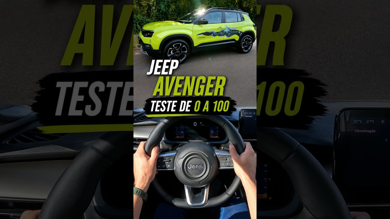 Jeep Avenger Teste de 0 a 100