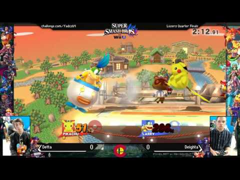 FADC3 - Detta (Pikachu) Vs. Deighta (Bowser Jr., Dark Pit, Diddy Kong) - LQF