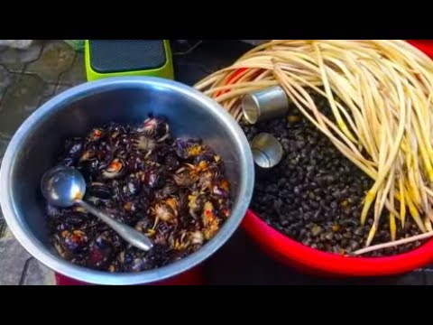 Amazing Cambodian Street Food In Phnom Penh - Walk Around Market Street Food