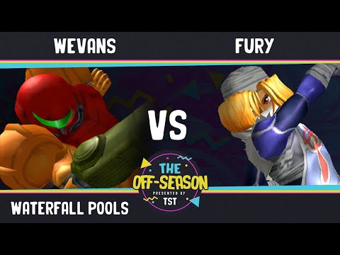 The Off Season - Waterfall Pools - Wevans (Samus) VS Fury (Sheik) - SSBM