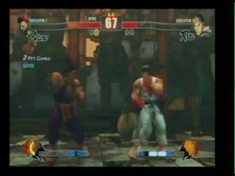 Shirl (Akuma) vs Red King (Ryu) - AEX Ranbat Roma 2.4 [Street Fighter 4 tournament]