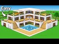 Minecraft ULTIMATE Modern House Tutorial