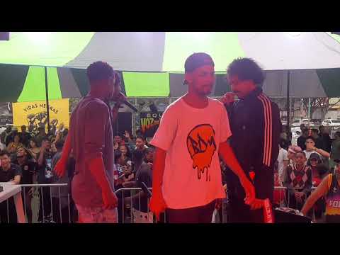 (   SURPREENDEU??  ) GINE X KIRA - BATALHA DE MARGARIDA - 1 FASE  CONSCIÊNCIA NEGRA (Edição 34)