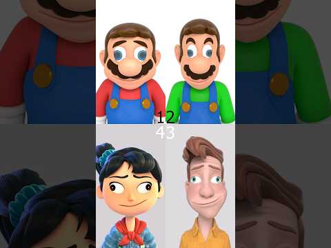 Mario Baby GUGU GAGA - TirMac Animation - Mario Compilation