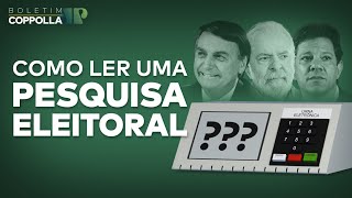 Como ler uma pesquisa eleitoral