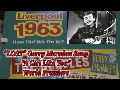 "Lost" Gerry Marsden Song Gets World Premiere At Merseybeat Exhibition Launch