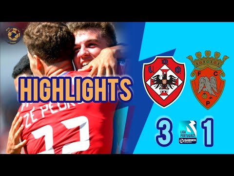 Highlights: UD Oliveirense VS FC Penafiel (Segunda Liga)
