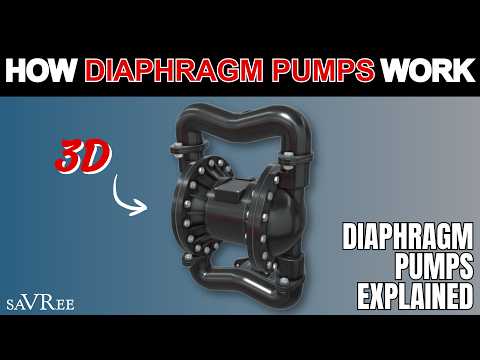 Part of a video titled How Diaphragm Pumps Work (Diaphragm Pumps Explained)
