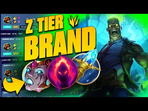 57% Win Rate BRAND JUNGLE Needed TWO Hotfixes... (And is still absolutely OP!)