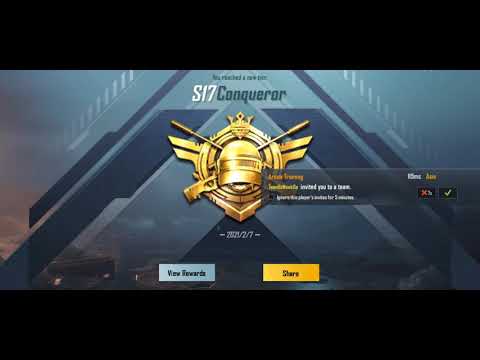 FINALLY I REACHED CONQUEROR || AND I UNINSTALL PUBGM🙂 || GOODBYE PUBG