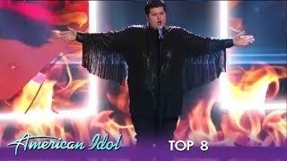 Wade Cota: Crushes His FIGHT Song &quot; We Are The Champions&quot; | American Idol 2019