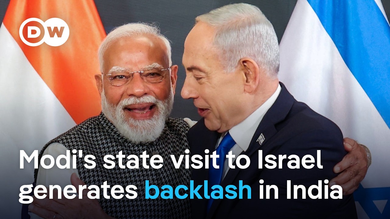 Indian PM Modi seeks massive weapons deal with Israel as two countries boost defense ties | DW News