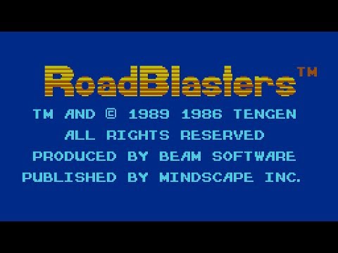 roadblasters nes gameplay