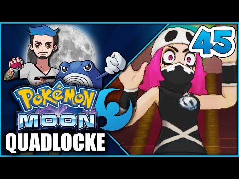 Pokémon Moon Quadlocke Part 45 | SHOWDOWN IN PO TOWN