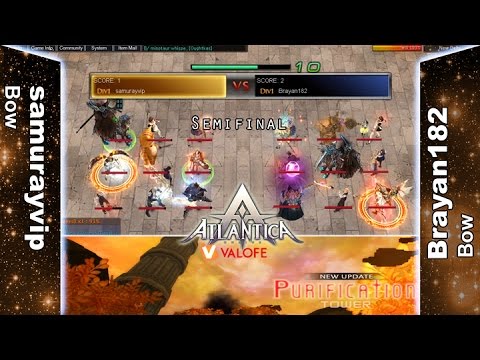 Sikyon Weekly 22/04/2017 PM: Semifinal - samurayvip vs Brayan182 - Atlantica Online