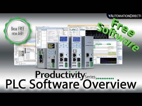 Productivity Series PLC Software: Free Tag-Based PLC Programming Software from AutomationDirect