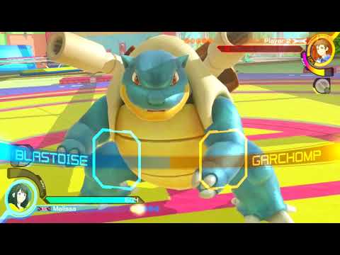 Pokken Tournament DX DLC - Wave 2 Blastoise Gameplay (4K)