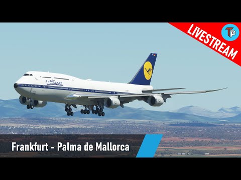Flight Simulator 2020 | Frankfurt - Palma de Mallorca (EDDF - LEPA) | Boeing 747-8i | Lufthansa