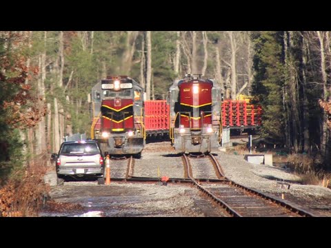[HD] Mass Coastal Welded Rail Train and MC-4 - 12/15/2020