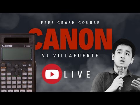 Canon F-789SGA Crash Course