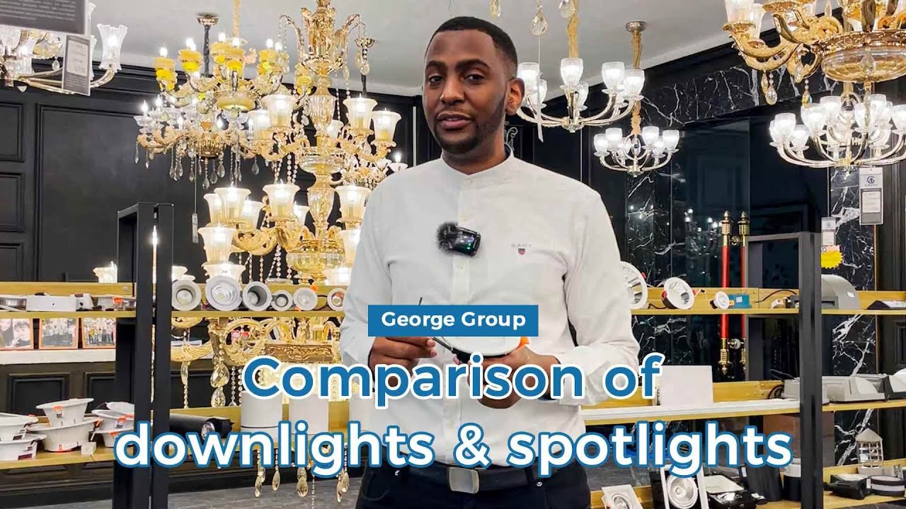 Comparison of Downlights and Spotlights