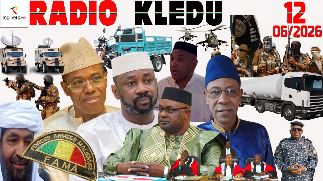 La Revue de Presse de la RADIO KLEDU du 12 Juin 2026