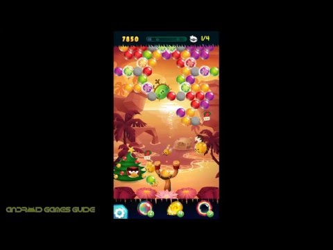 Angry Birds POP Bubble Shooter: Level 50: Walkthrough (3 STARS) HD
