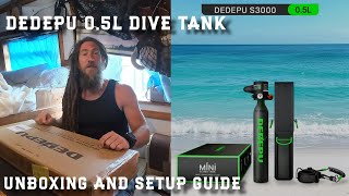 Dedepu 0.5l Dive Tank Unboxing