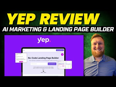 Yep.so Review: AI Marketing & Landing Page Builder