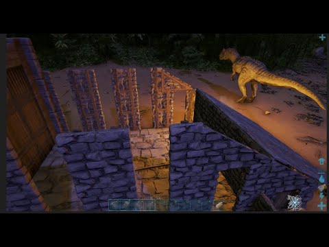 ARK  HOW TO BUILD A TAMING RAFT TRAP