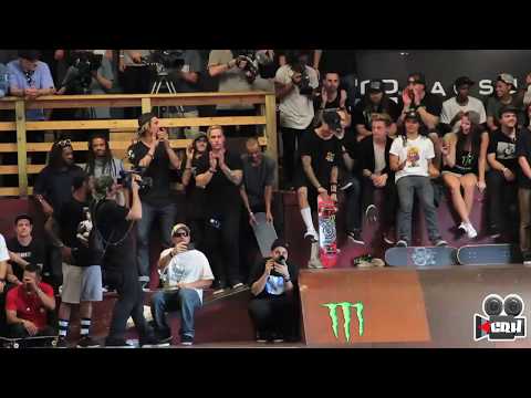 nyjah huston tampa pro 2015 2ND PLACE finals run uncut