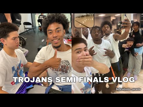 Deemybaby Pulls Up To The Trojans Semi-Finals Game ! 👿