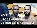 UFC 261: Usman vs. Masvidal Preview
