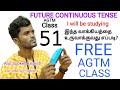 Future Continuous Tense CLASS 51 Spoken English Class In Tamil Arul Spoken English