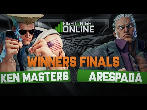 【Winners Finals】Ken Masters ( Guile ) vs VFM Arespada ( Urien ) - Fight Night Online #05