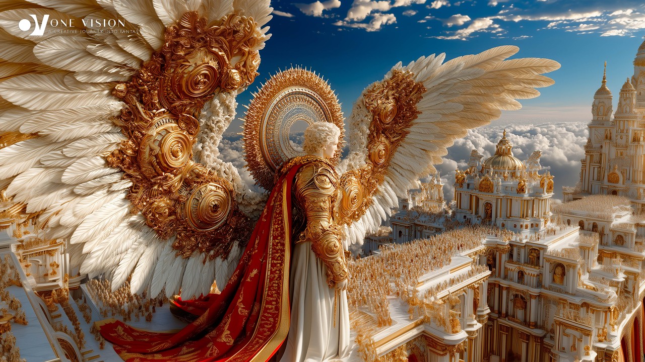 The Seraphim King Ascends | Celestial Empire Above the Clouds | Epic Cinematic 4K