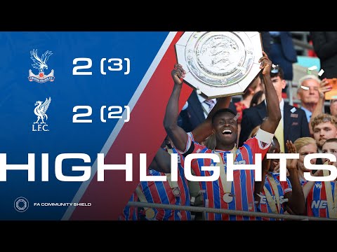 DOUBLE DELIGHT 🏆 Community Shield Match Highlights | Crystal Palace 2-2 Liverpool (3-2 on Penalties)