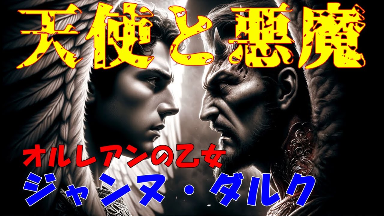 天使と悪魔　ジャンヌ・ダルク編　          #歴史 #都市伝説 #怖い話 #雑学 #衝撃の事実