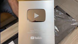 Received a silver YouTube button!  🥰 thank you my friends, this is your reward 🙏