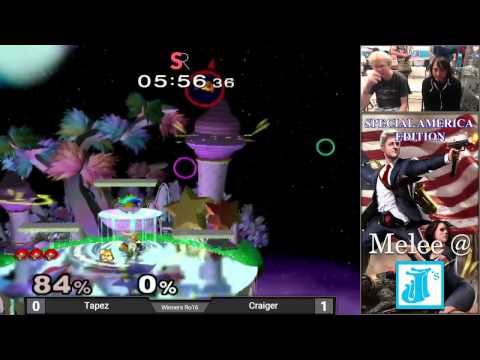 Melee at JJ's #22 - Tapez (Samus) vs. Craiger (Fox) - Winners Ro16