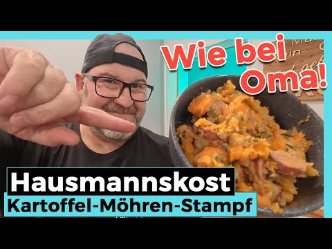 Kartoffel-Möhren-Stampf wie bei Oma 🥕✨ Einfach, cremig & superlecker!