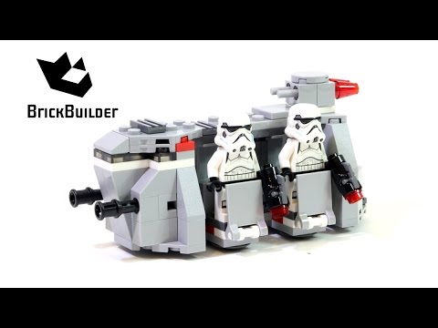 Vidéo LEGO Star Wars 75078 : Transport de l'armée impériale