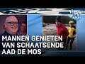 De mannen genieten van schaatsende Aad de Mos | VERONICA INSIDE