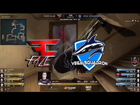 [Highlights] FaZe vs Vega Squadron (Inferno) ELEAGUE MAJOR 2018 QUALIFIER
