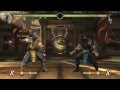 Mortal Kombat 9 - Scorpion обучение + комбо 