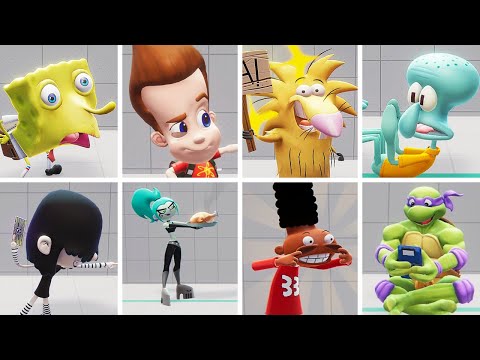 All Taunts - Nickelodeon All-Star Brawl 2