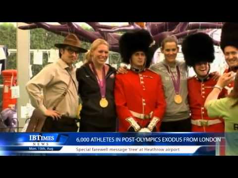 6,000 athletes in post-Olympics exodus from London